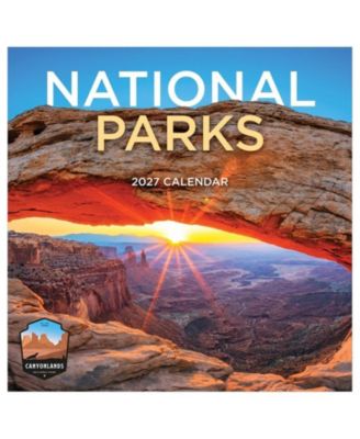 TF Publishing Paper Goods 2027 National Parks Wall Calendar