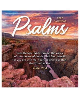 TF Publishing Paper Goods 2027 Psalms Wall Calendar