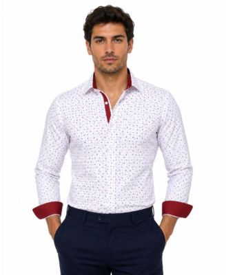 Мужская классическая рубашка Elie Balleh Slim Fit с элегантным дизайном