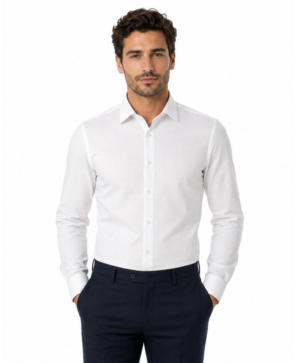 Elie Balleh Men's Slim Fit Baby Button-Down Shirt