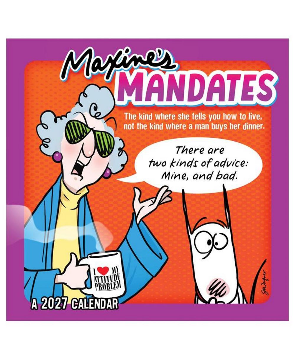 TF Publishing Paper Goods 2027 Maxine Wall Calendar