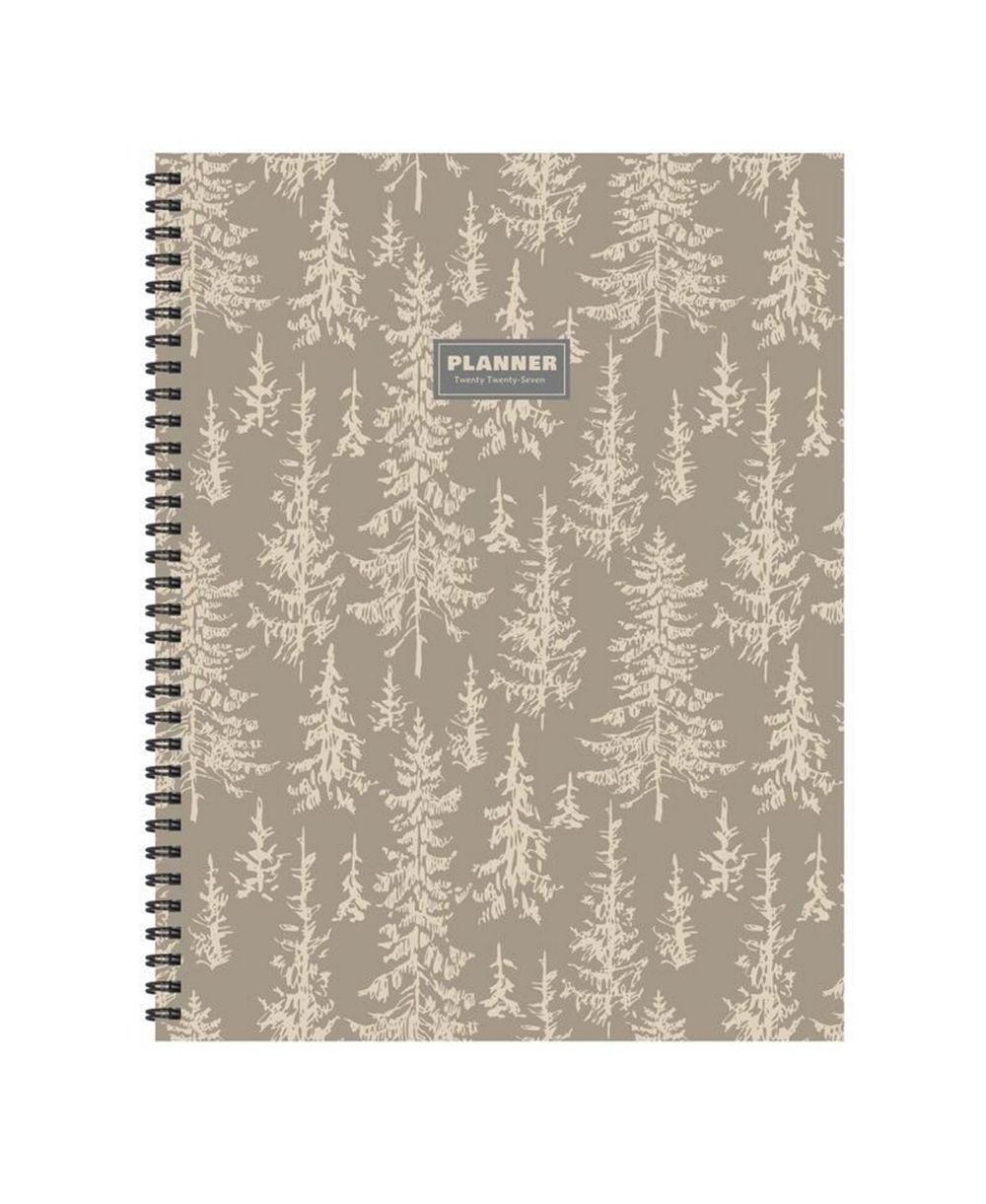 Еженедельник и ежемесячник TF Publishing Paper Goods 2027 Foggy Forest Large