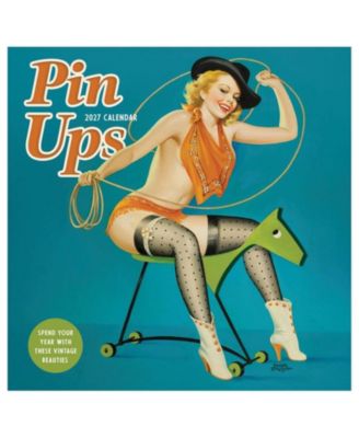 TF Publishing Paper Goods 2027 PinUps Wall Calendar
