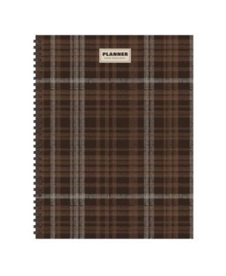 Ежедневник TF Publishing Paper Goods 2027 Native Twill, крупный, еженедельный/ежемесячный