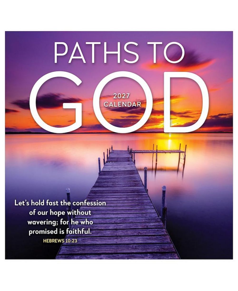 Настенный календарь TF Publishing Paper Goods 2027 Paths to God