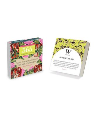 TF Publishing Paper Goods настольный календарь на 2027 год, 365 вдохновляющих женщин