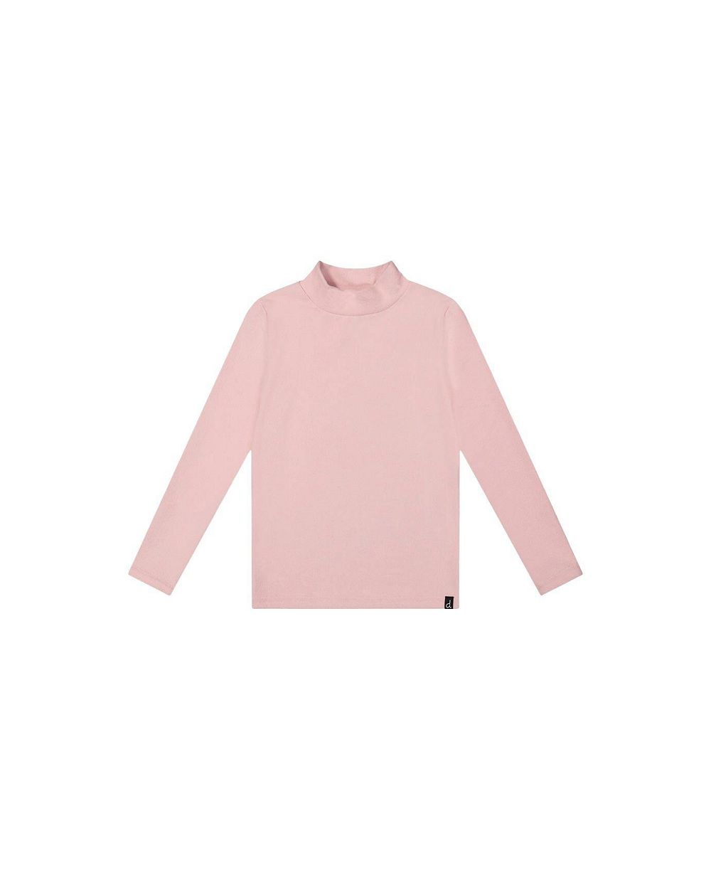 Верх Deux par Deux Brushed Rib Mock Neck для девочек
