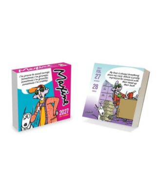 TF Publishing Paper Goods 2027 Maxine Daily Desktop Calendar