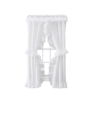 Парные шторы Ellis Curtain с оборками и подхватами, полиэстер 70% хлопок 30%
