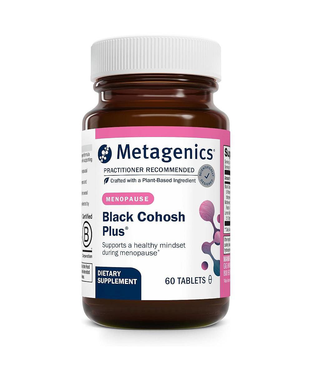 Metagenics Cohosh Plus поддержка при менопаузе и расслабления, 60 таблеток