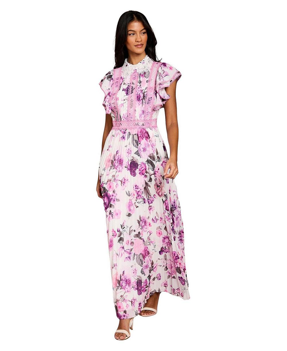 Женское платье Coast Lace Collar Frill Maxi