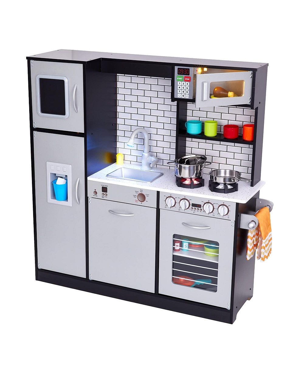 Детский кухонный набор Lil' Jumbl Premium Wooden Play Kitchen