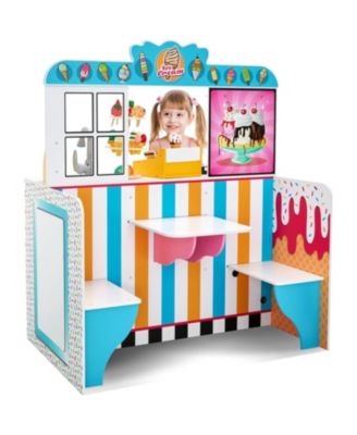Lil' Jumbl Ice Cream Parlor Double-Sided Playset, Ages 3+