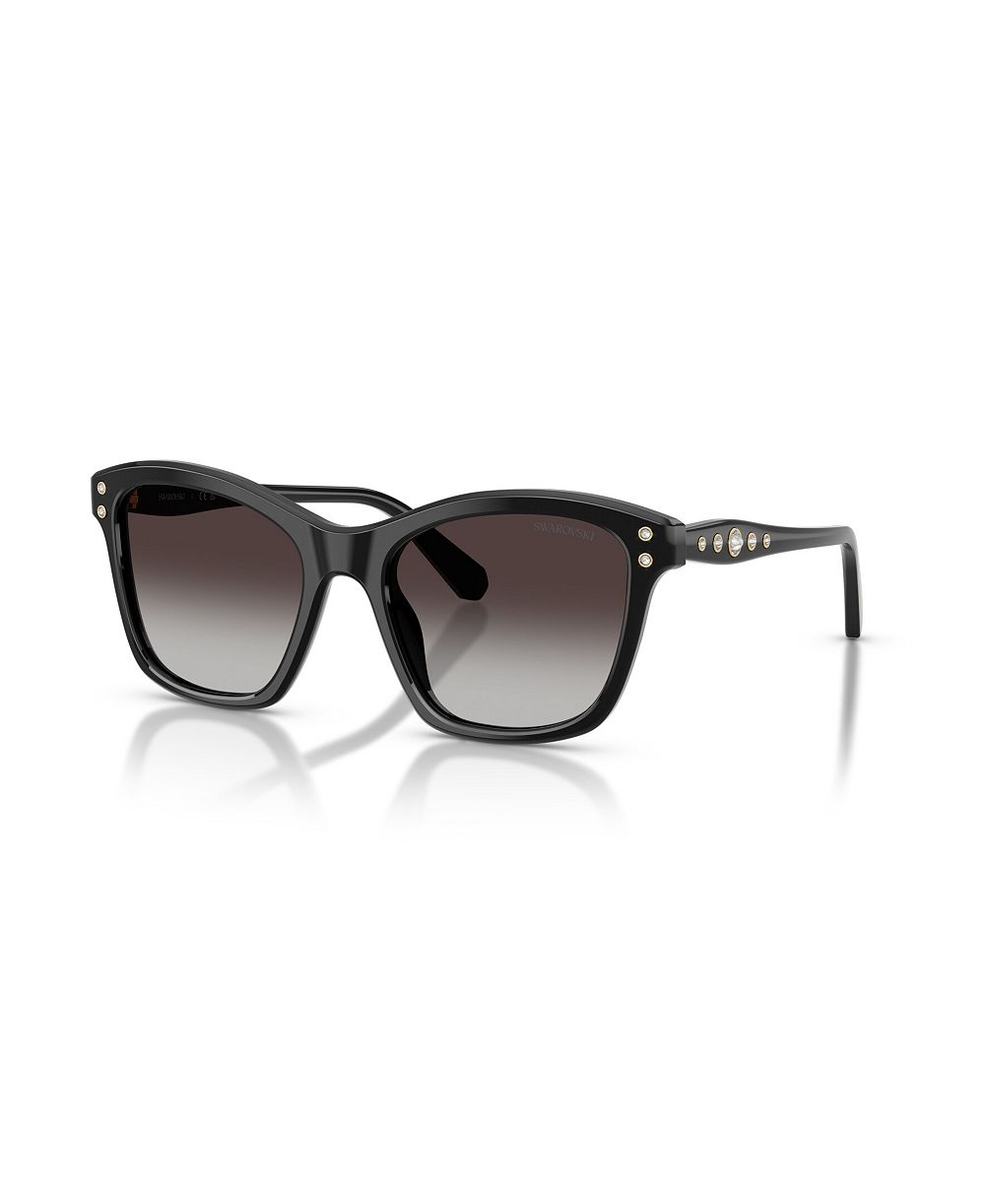 Swarovski Women's Square Crystal Sunglasses SK6063