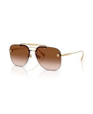 Versace Women's Rimless Square Sunglasses VE2296