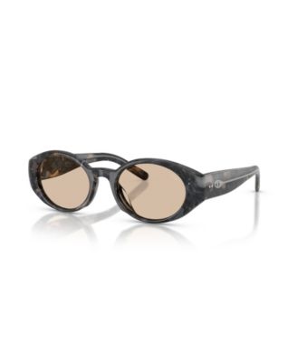 Diesel Oval Acetate Sunglasses DL2008U