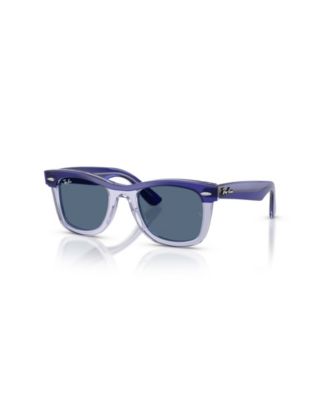 Детские солнцезащитные очки Ray-Ban Jr Mini Street Neat квадратной формы