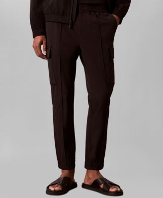 Calvin Klein Men's Tech Dobby Slim-Fit Cargo Pants
