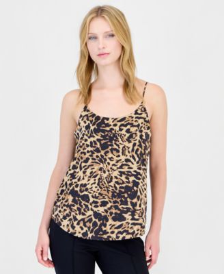 Топ Bar III Women's Animal-Print Camisole