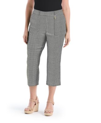 Брюки Rafaella Plus Size с карманами, клёш