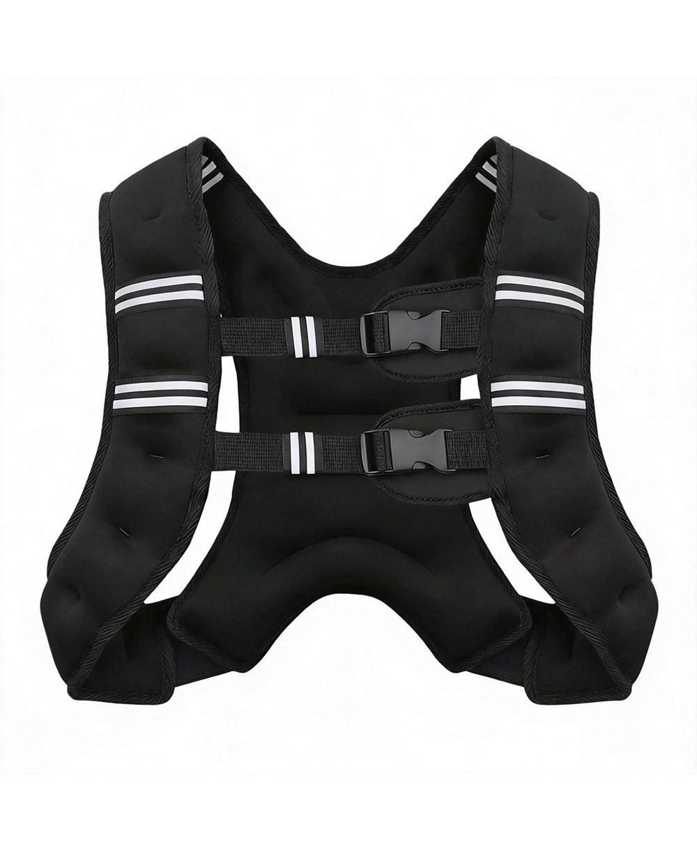 AOFAR Weighted Vest Adjustable Reflective Strength Running Workout Jogging Walking