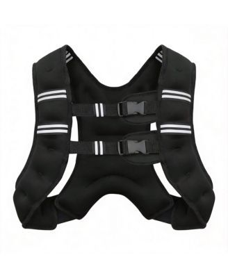AOFAR Weighted Vest Adjustable Reflective Strength Running Workout Jogging Walking