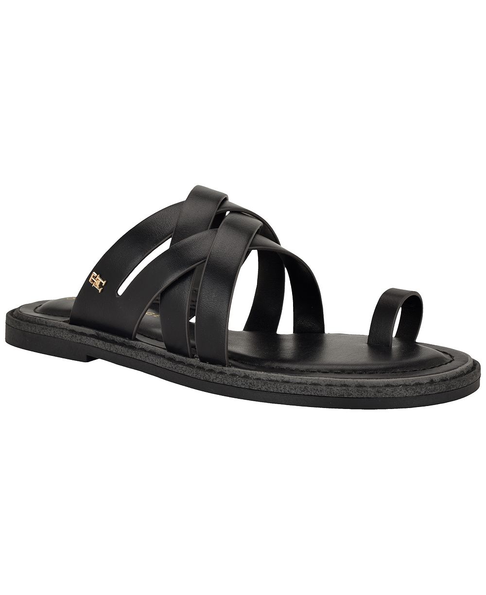 Tommy Hilfiger Women's Benett Strappy Toe Ring Sandals