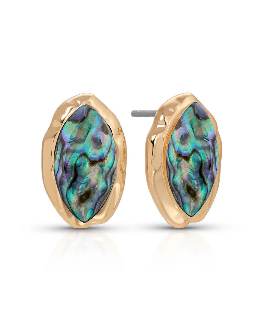 ETTIKA Abalone Luxe Mini Studs Earrings