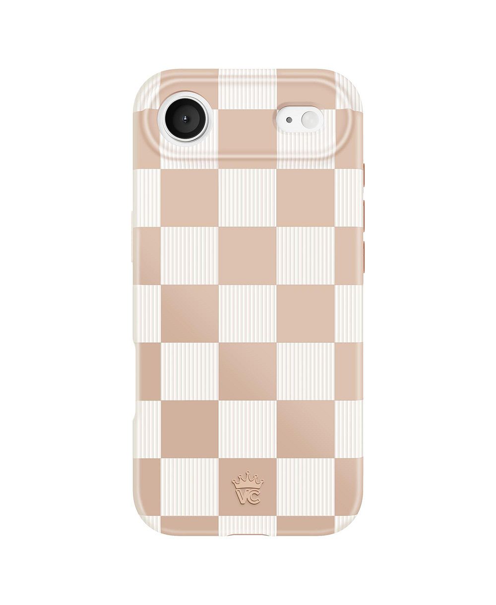 Velvet Caviar Nude Vibe Checker MagSafe Drop-Test-Certified Up to 10 Feet Case for Apple iPhone Air