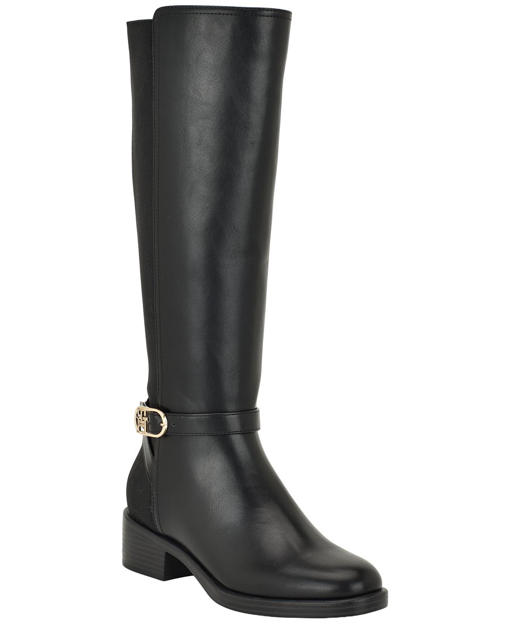 Tommy Hilfiger Women's Illuna Tall Ornamented Riding Boot