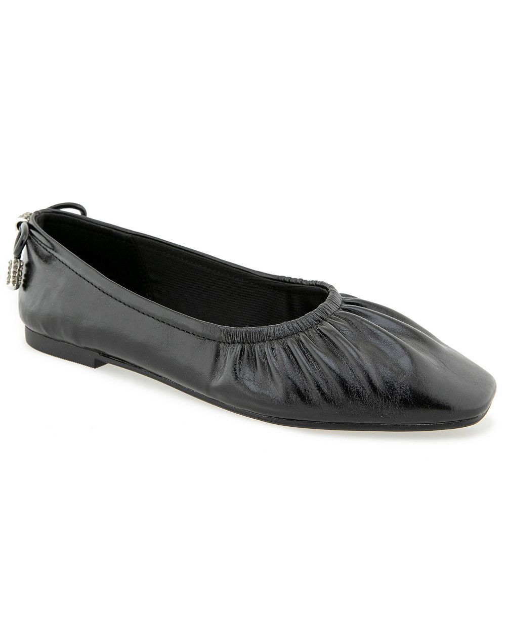 Kenneth Cole Reaction Women's Max Ruched Ballet Slip-On Flats