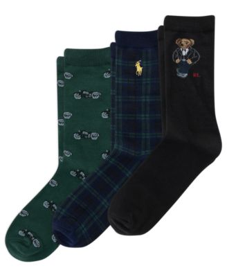 Детские носки Polo Ralph Lauren Bear, 3 шт.