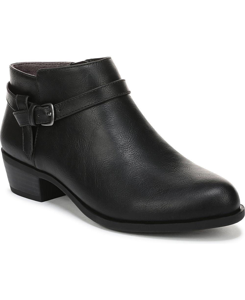 LifeStride Women's Ada Zip Almond Toe Short Boots