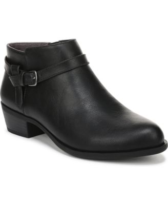 LifeStride Женские короткие ботильоны Ada Zip Almond Toe