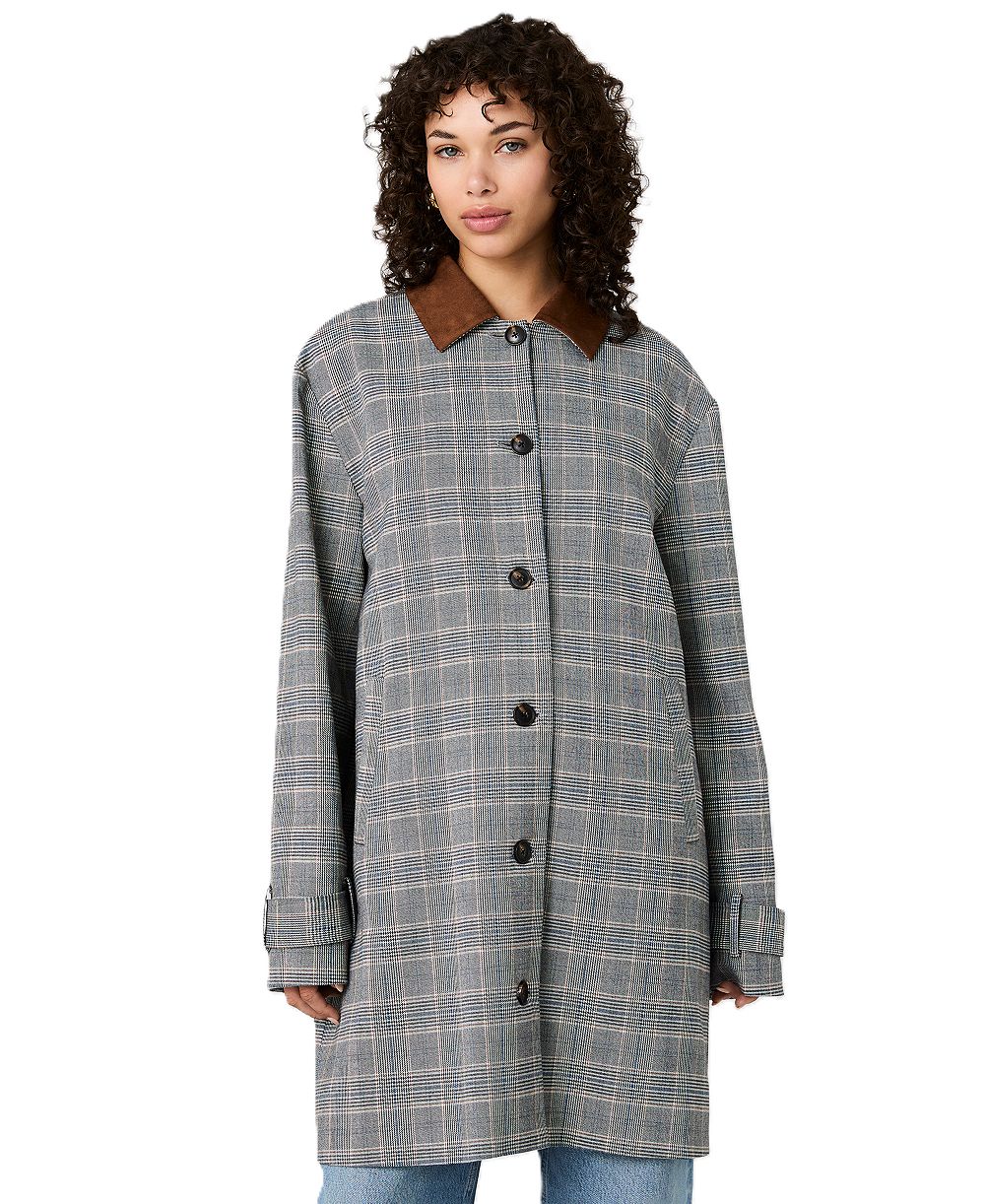 French Connection Женский удлиненный жакет Midi Collared Relaxed Oversized
