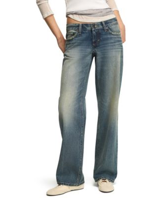 Lucky Brand Женский джинсы Ultra Low Rise Baggy