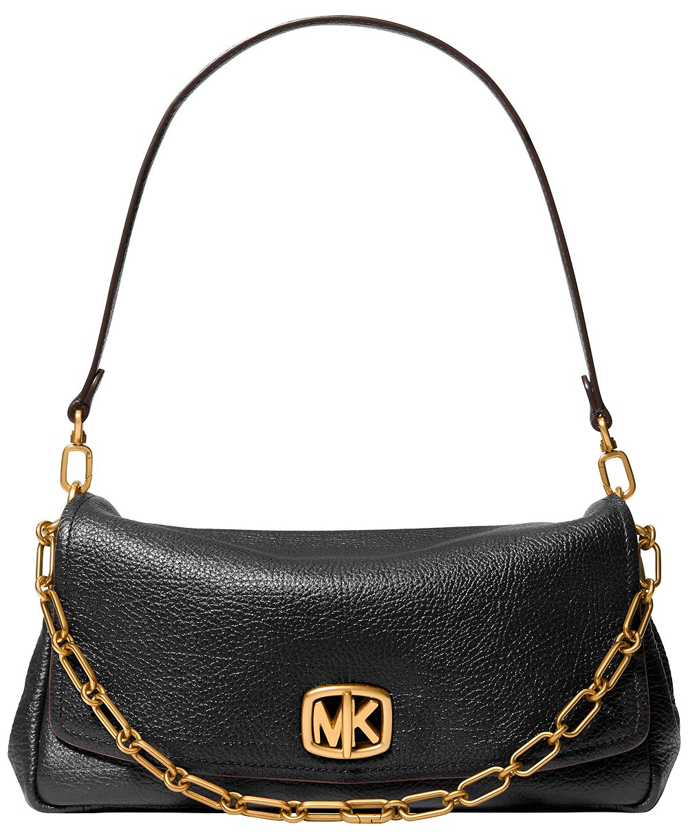 Michael Kors Bryant Large Turn Lock Convertible Chain Shoulder Handbag