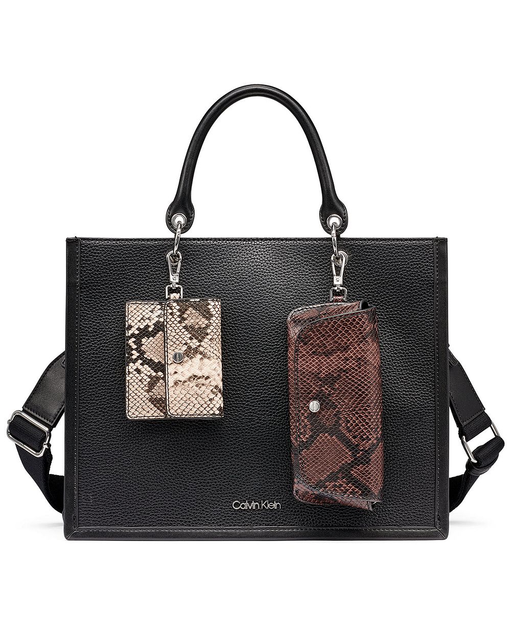Calvin Klein Kieran Medium Satchel Handbag