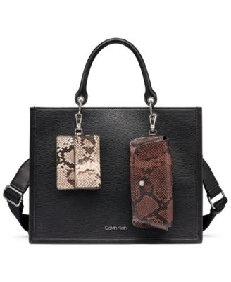 Calvin Klein Kieran Medium Satchel Handbag