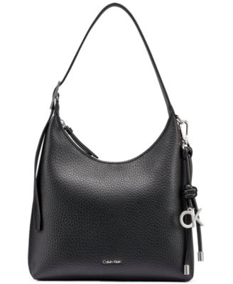 Calvin Klein Erina Zipper Small Hobo Satchel Handbag