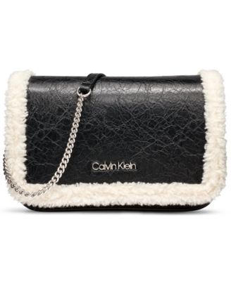 Calvin Klein мини-сумка через плечу Emma Sherpa