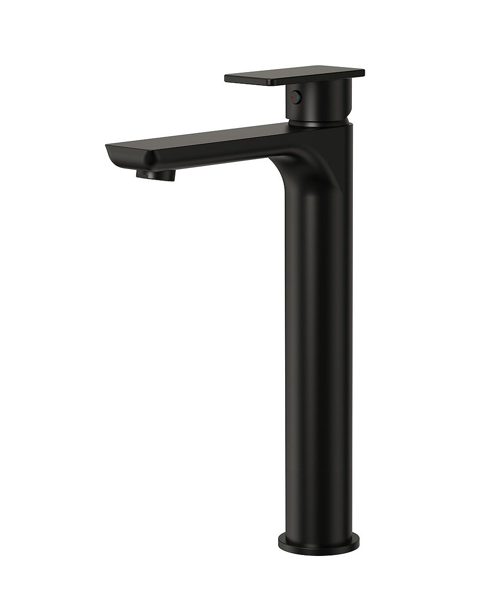 EVERSTEIN Single Hole Vessel Bathroom Faucet, Single Handle Bathroom Sink Faucet with Drain Assembly