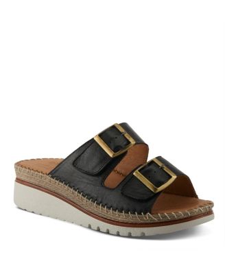 Spring Step Женский Minisia Wedge with Adjustable Buckle Closure