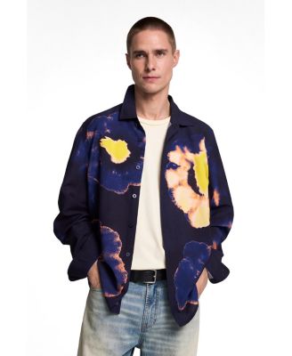 Desigual Men's Long-sleeved floral shirt
