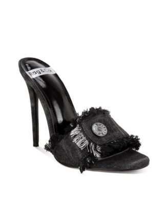 Женские босоножки Rag & Co Claudia Distressed Denim Stiletto