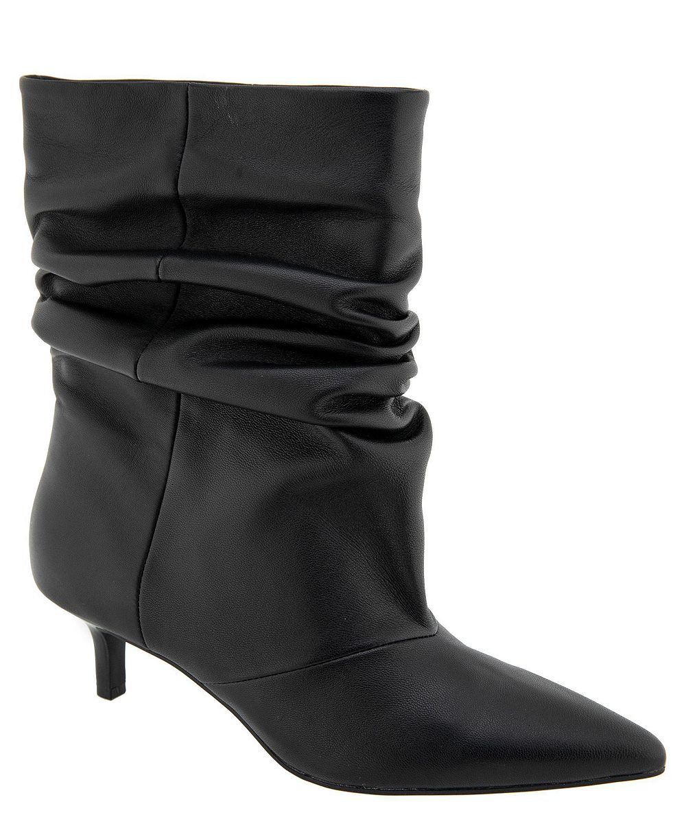 BCBG Women's Dinay Slouch Leather Bootie
