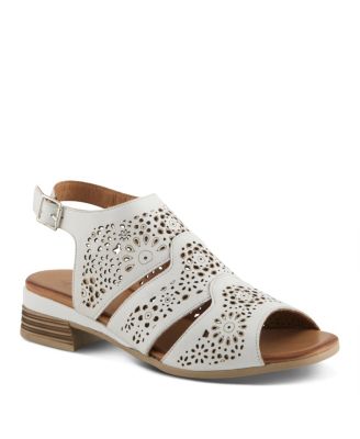 Spring Step Женские сандалии Plasma Slingback с цветочной вышивкой