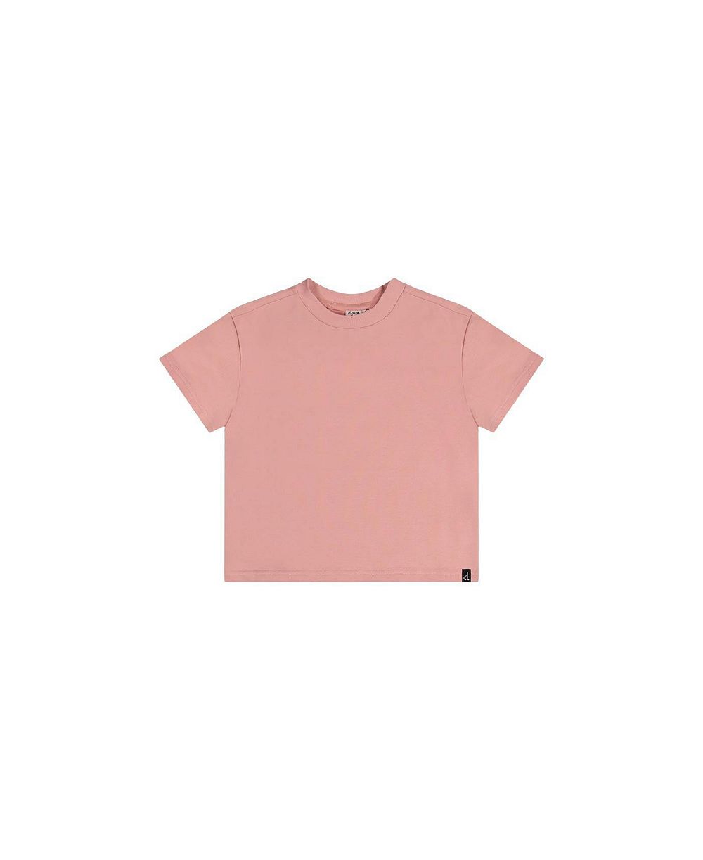 Футболка Deux par Deux Little and Big Girl 6-14 Heavy Jersey Wide Short Sleeve
