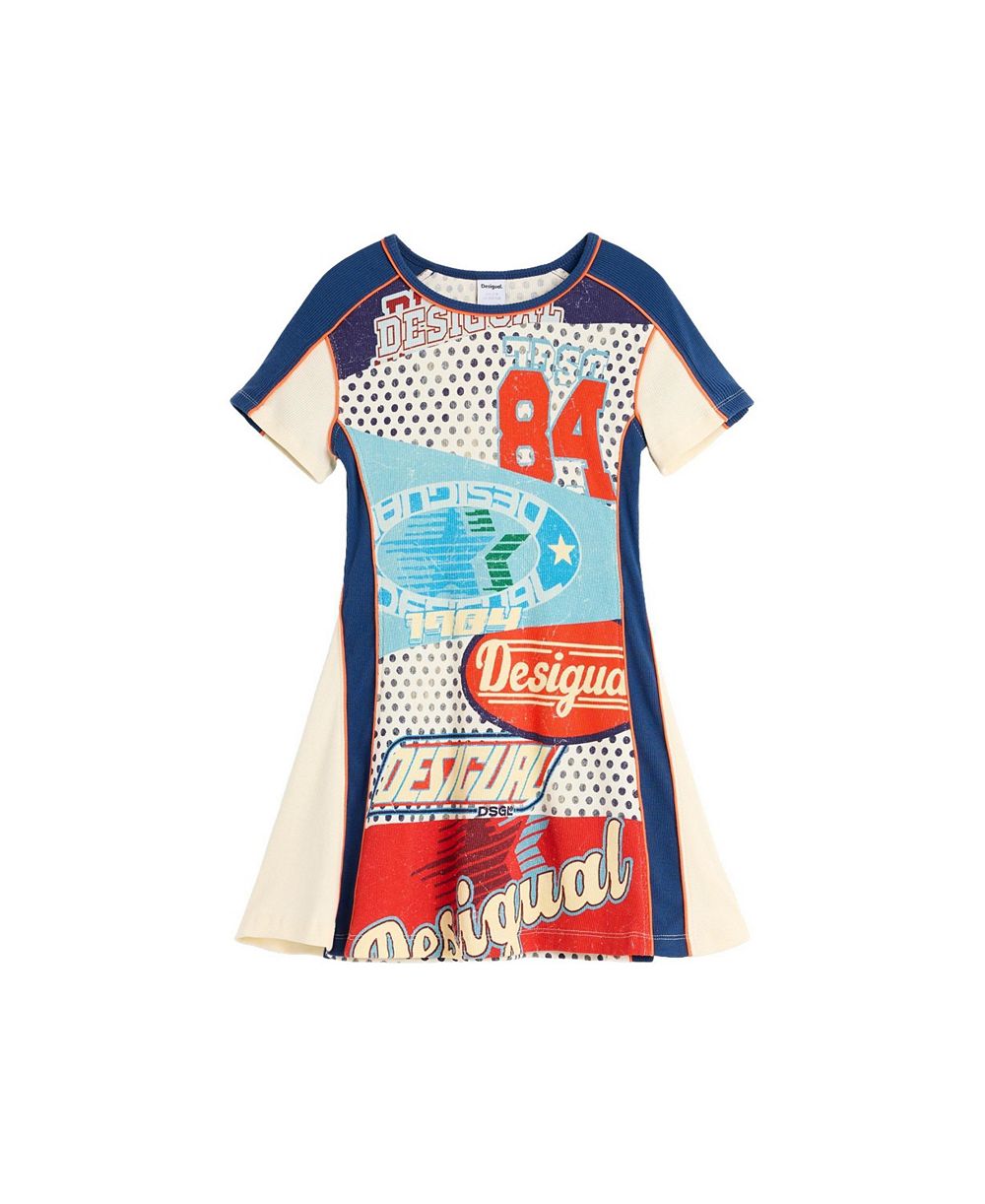 Платье Desigual A-line с принтом для девочек
