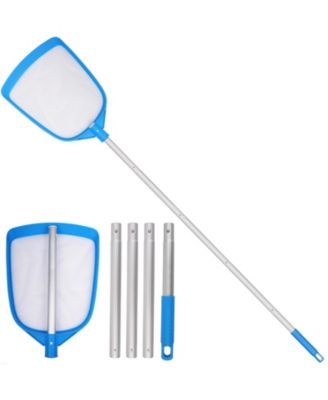XDOVET Pool Leaf Skimmer Net Ultra Fine Mesh Aluminum Pole